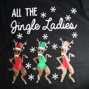 New XL black Christmas shirt